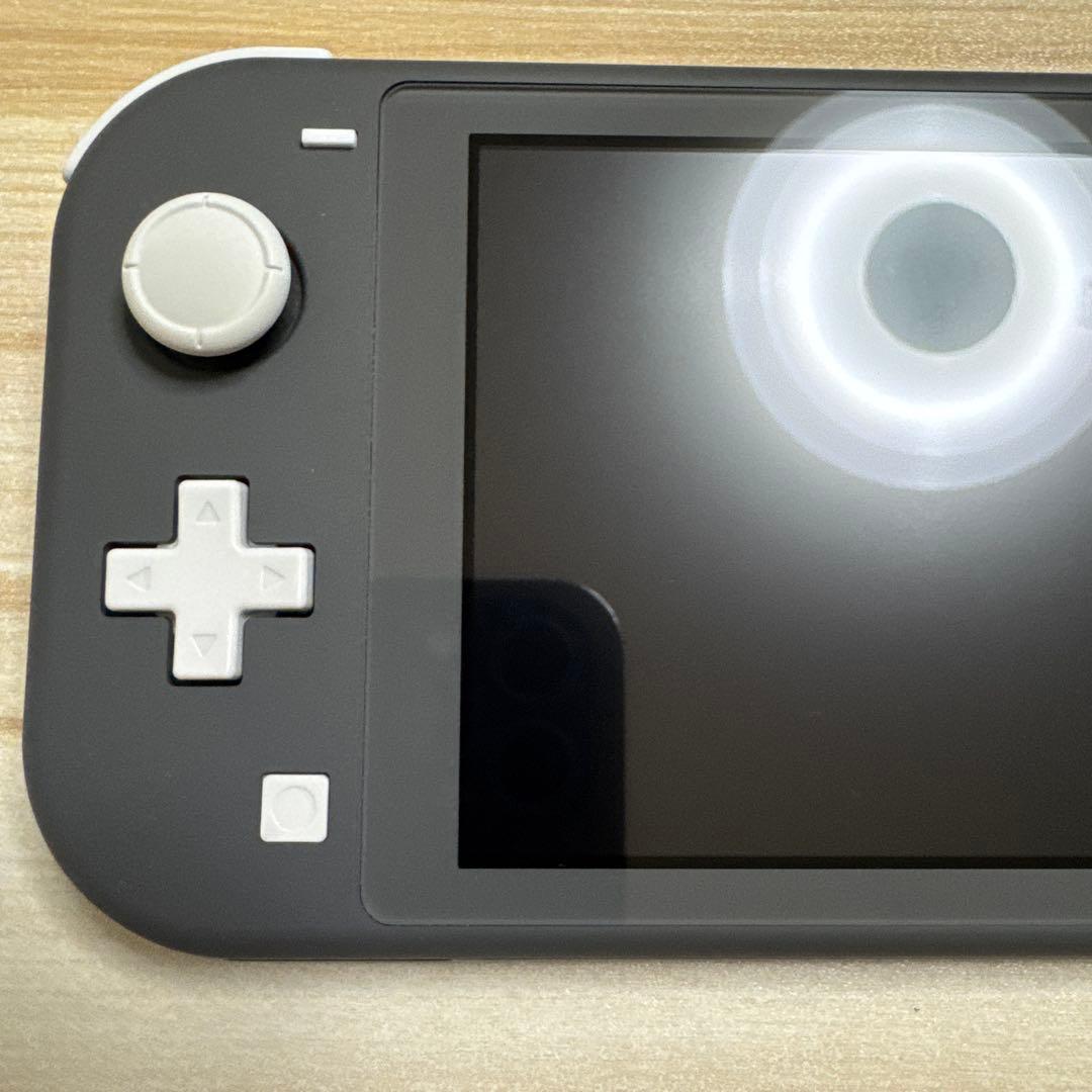 Nintendo Switch Lite グレー 本体　ほぼ新品