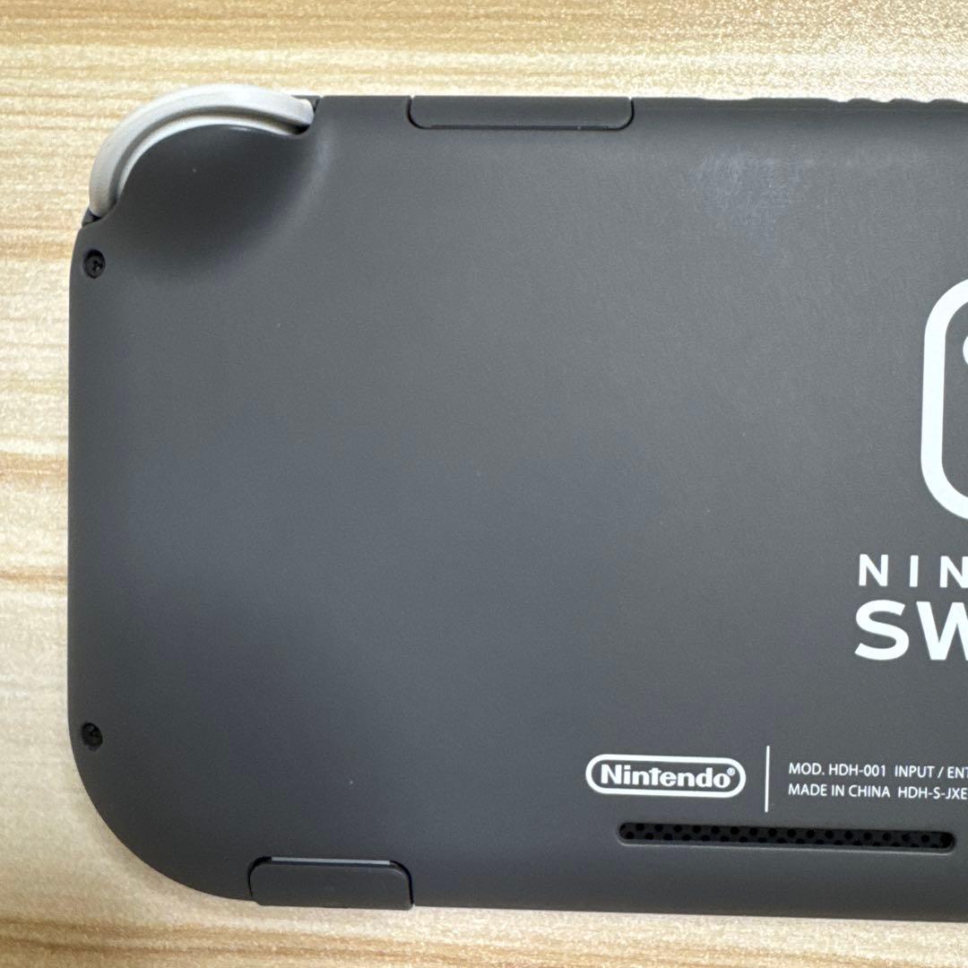 Nintendo Switch Lite グレー 本体　ほぼ新品