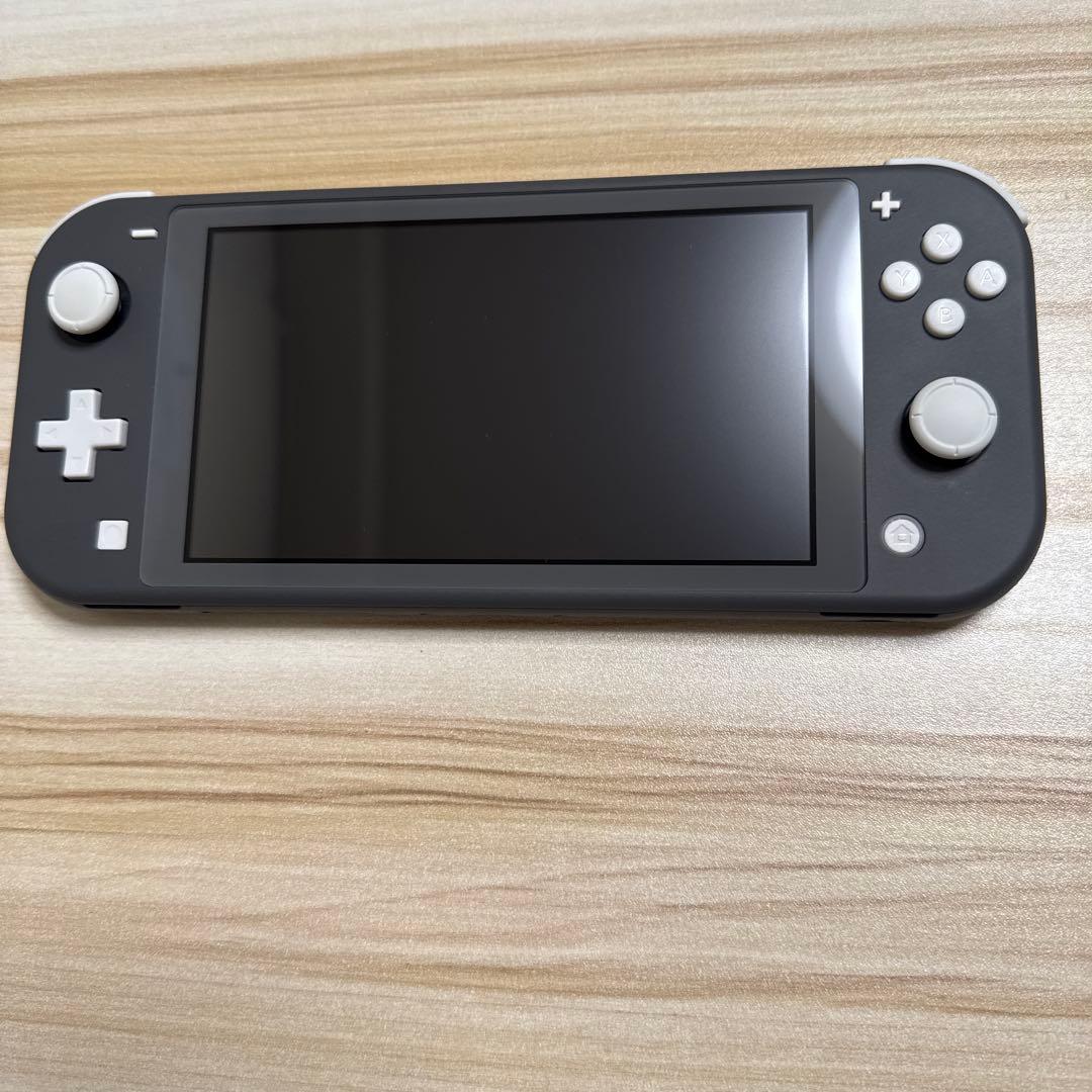 Nintendo Switch Lite グレー 本体　ほぼ新品