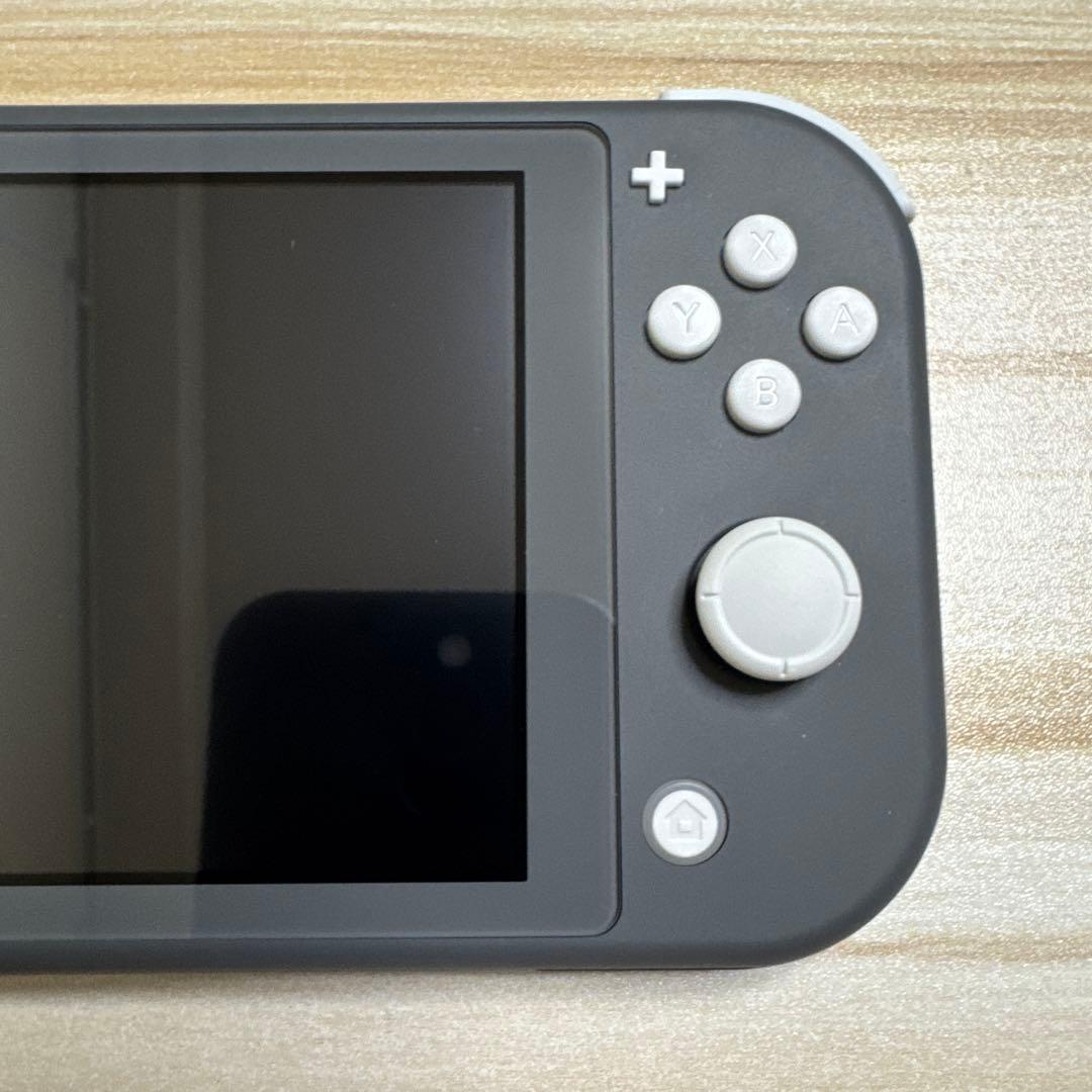 Nintendo Switch Lite グレー 本体　ほぼ新品