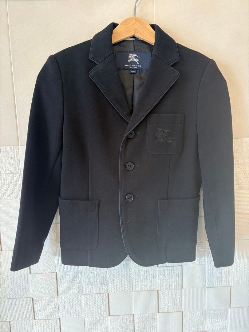 Burberry 120 フォーマルスーツ　黒