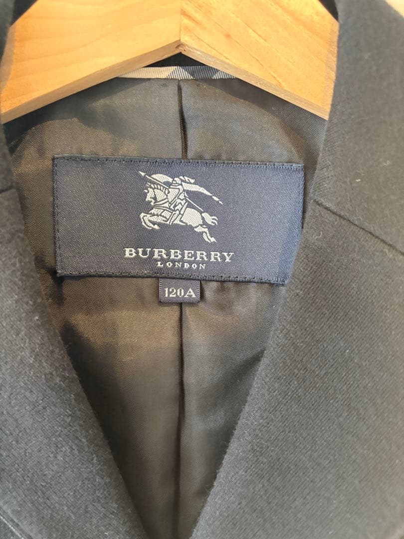 Burberry 120 フォーマルスーツ　黒