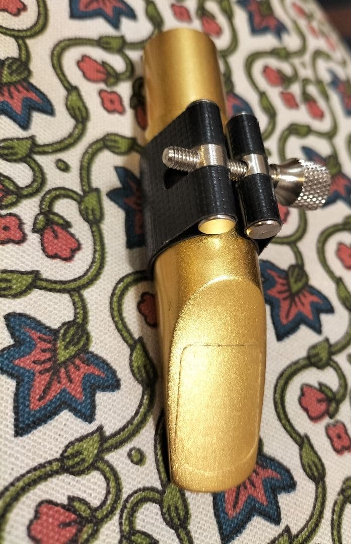 アルトサックス　メタルマウスピース　リガチャーセット　6番