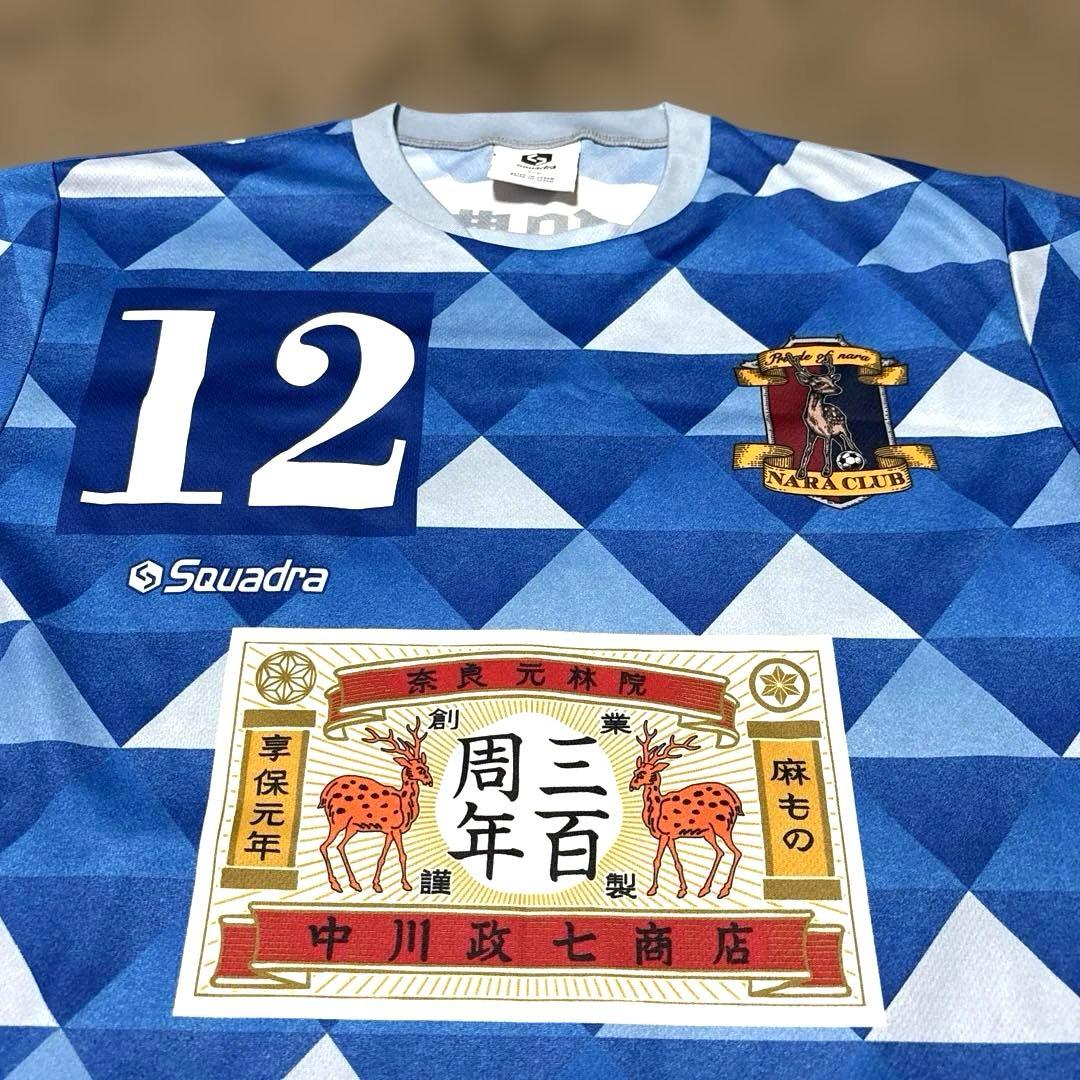 【激レア・美品】奈良クラブ 2016 ホーム ユニフォーム スクアドラ JFL