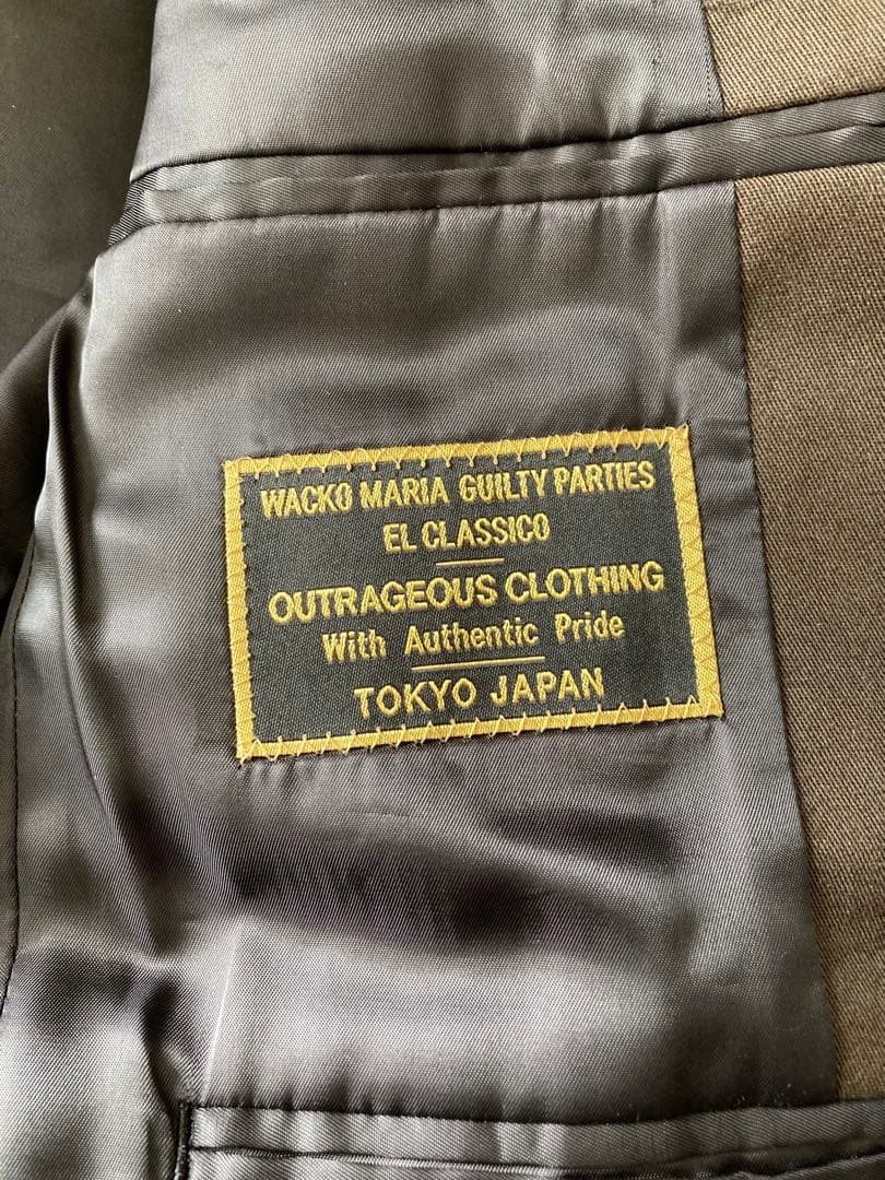 ワコマリア　ダークブラウン　セットアップ