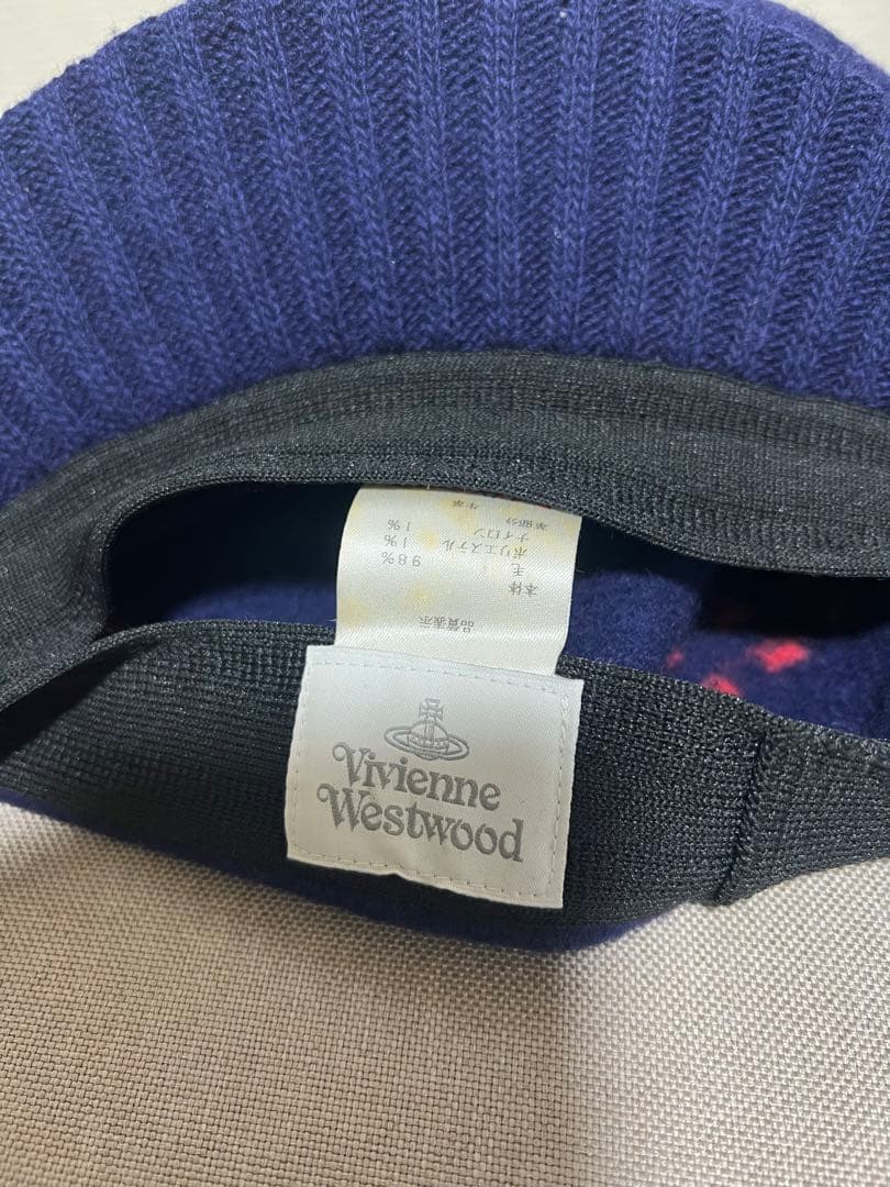 【美品】ヴィヴィアンウエストウッド　ニット帽