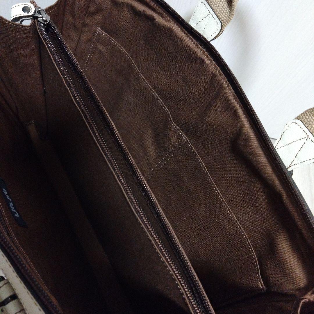 ☆美品☆Lin-ku 輪怐 リンク オフホワイト バッグ