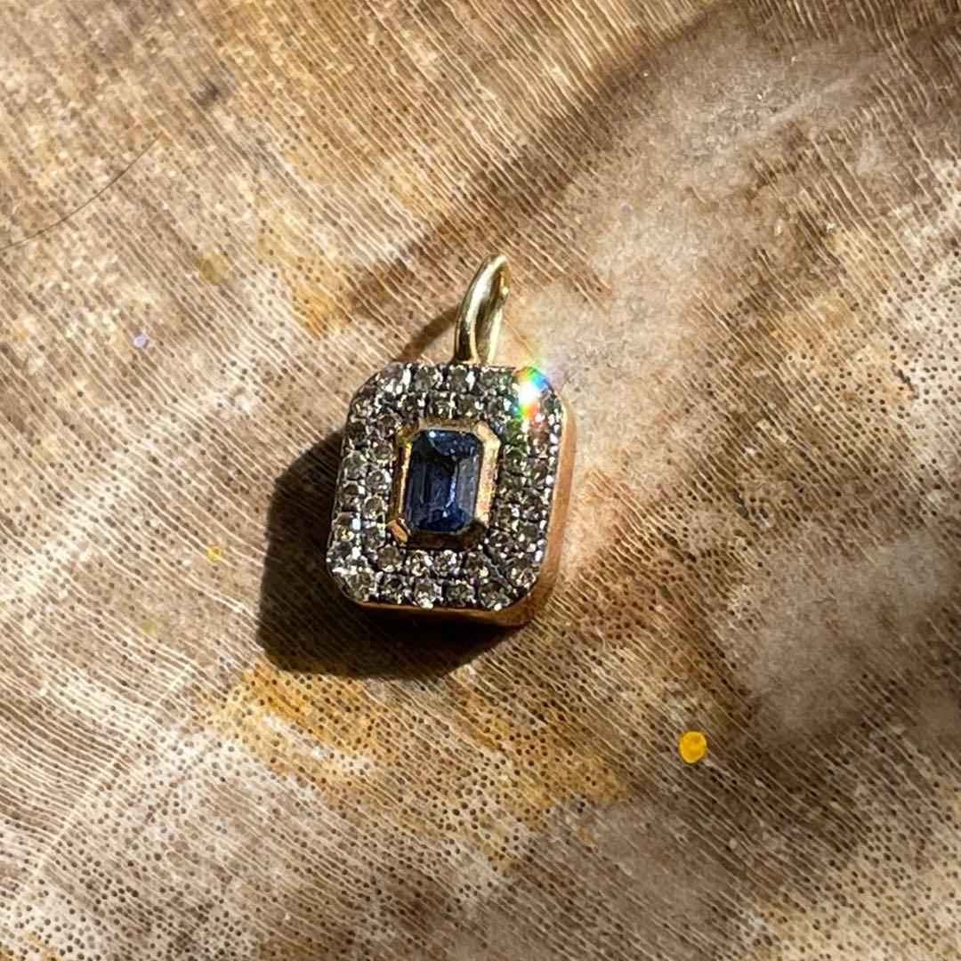 SALE ARTIDA OUD サファイア ダイヤモンド ペンダントトップ