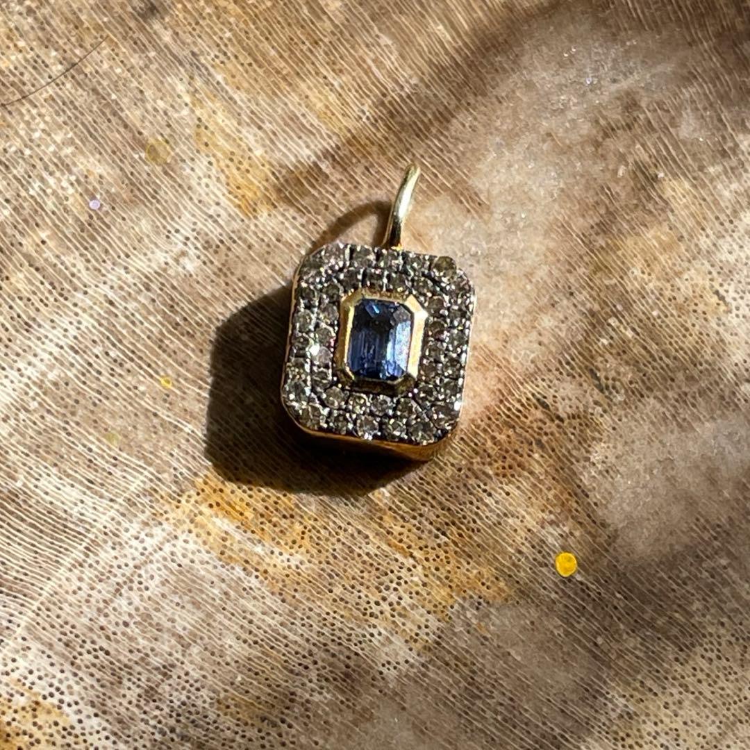 SALE ARTIDA OUD サファイア ダイヤモンド ペンダントトップ