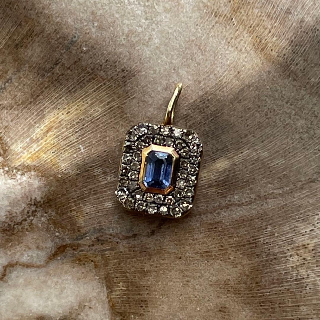 SALE ARTIDA OUD サファイア ダイヤモンド ペンダントトップ