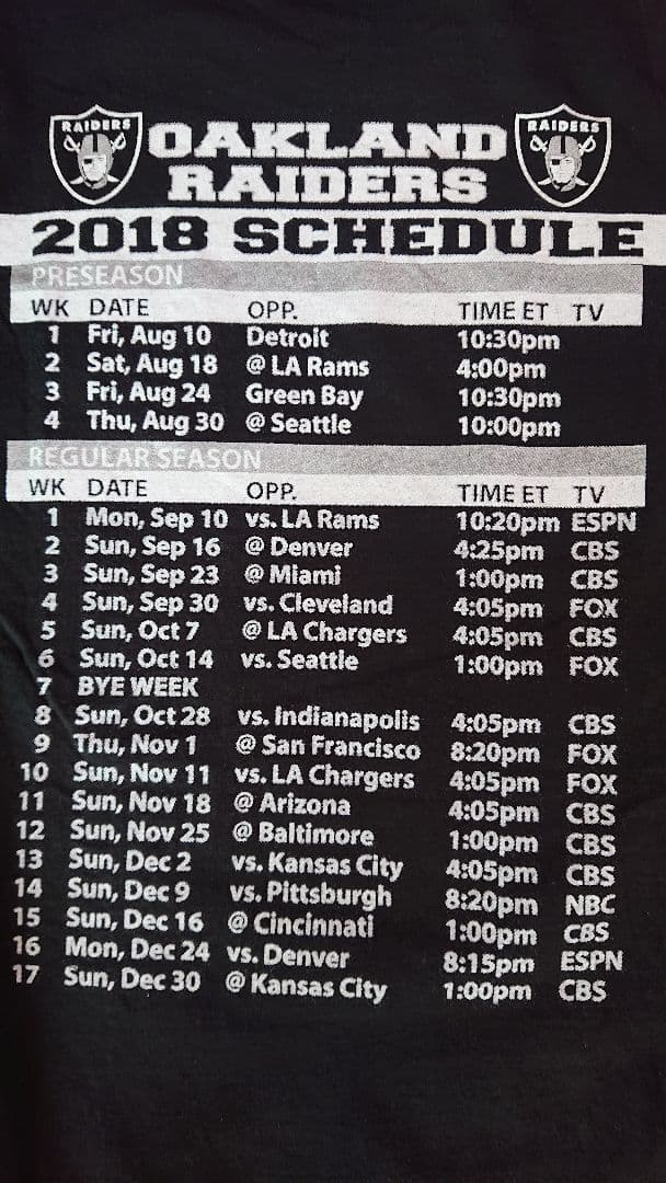 チャイルドプレー NFL ホラー レイダース チャッキー Tシャツ M