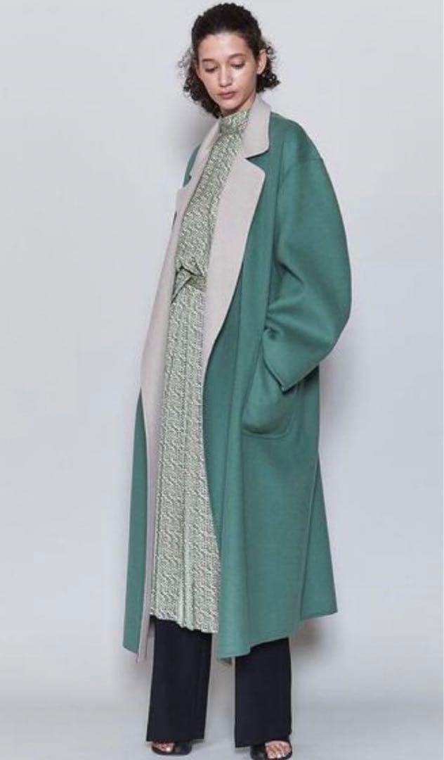 ＜6(ROKU)＞REVER TAILOR COAT/コート