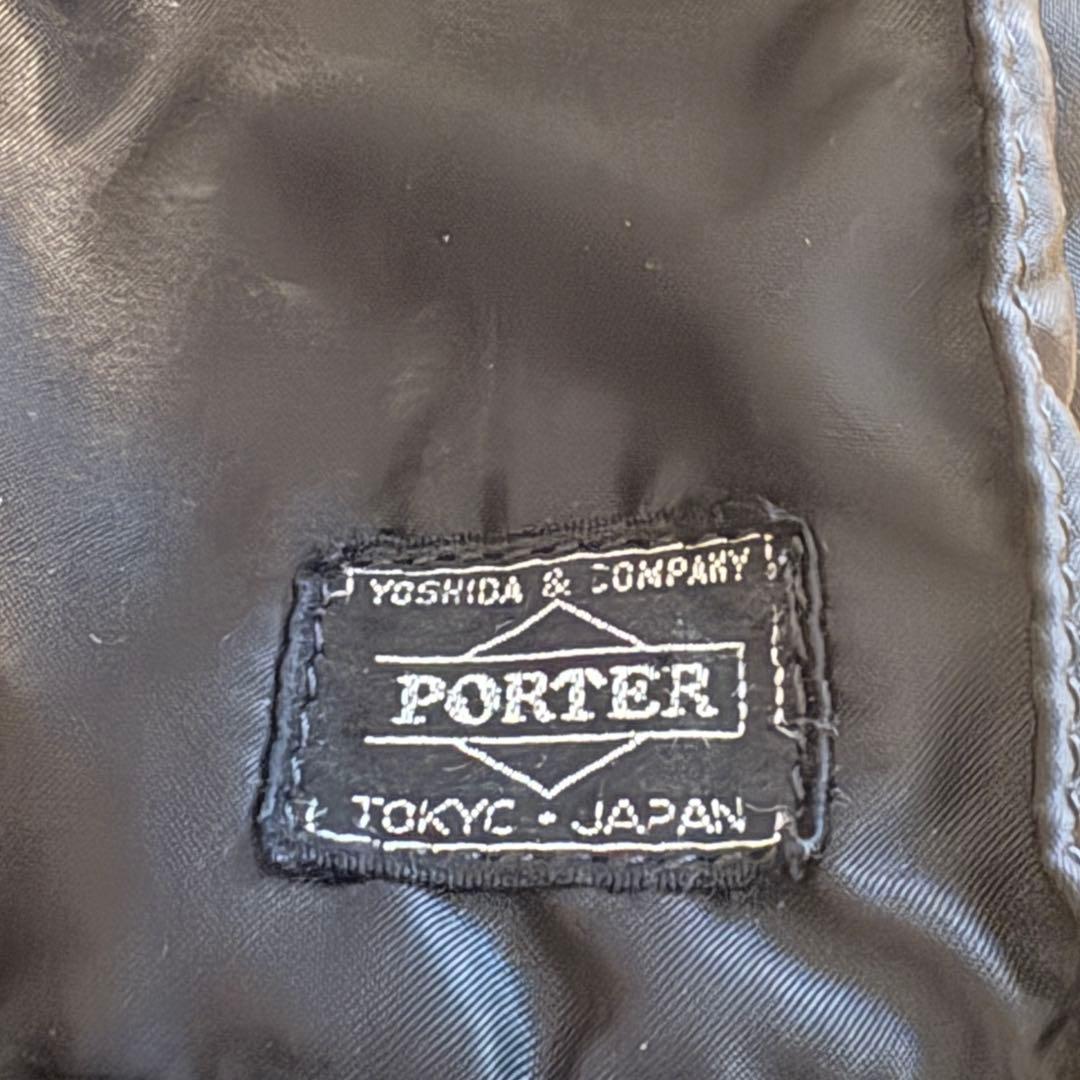 極美品　PORTER ポーター　タンカー　リュック　バックパック　ブラック