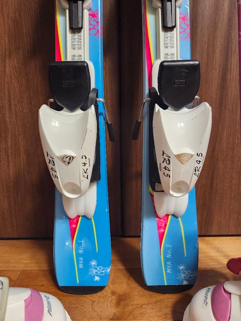 子供スキーセット　スキー板　87cm　 ブーツ　19~20cm　ストック80cm