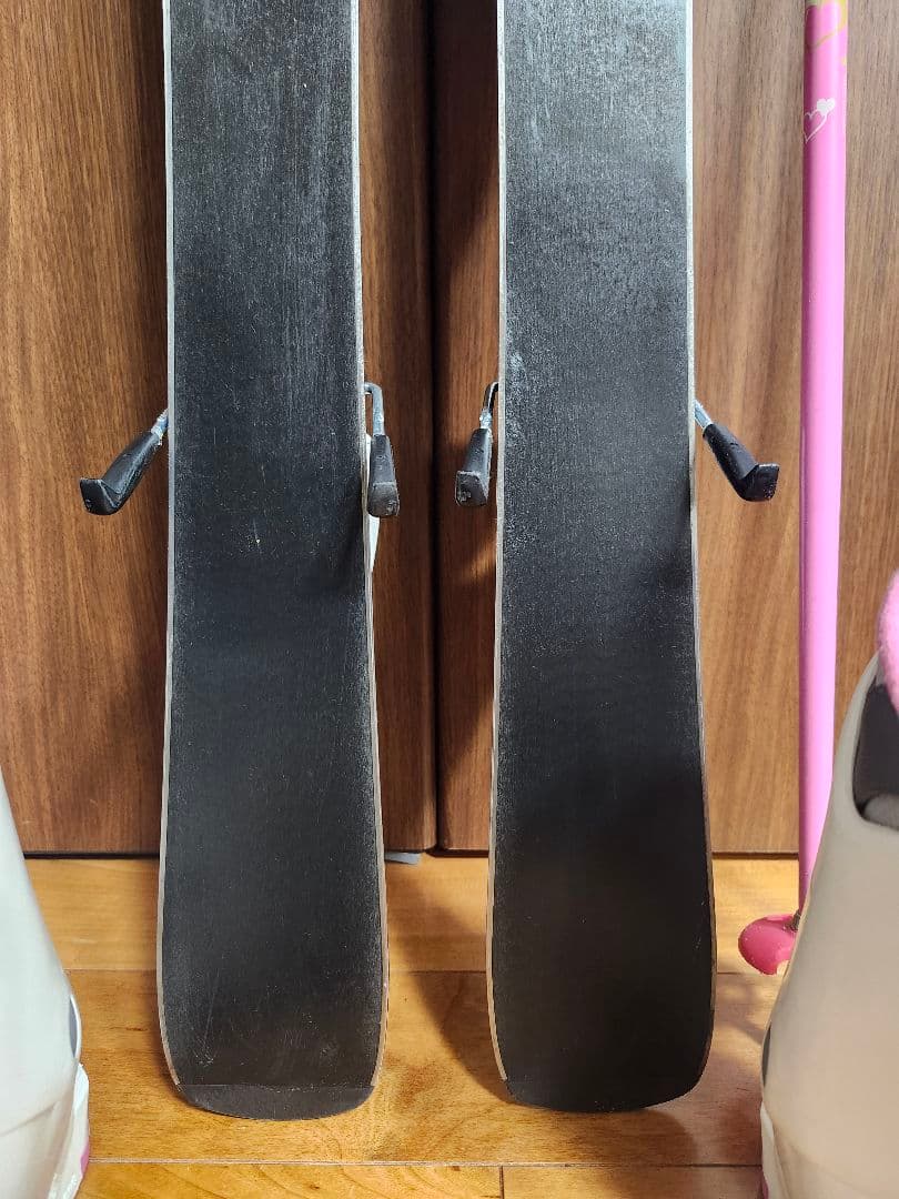 子供スキーセット　スキー板　87cm　 ブーツ　19~20cm　ストック80cm