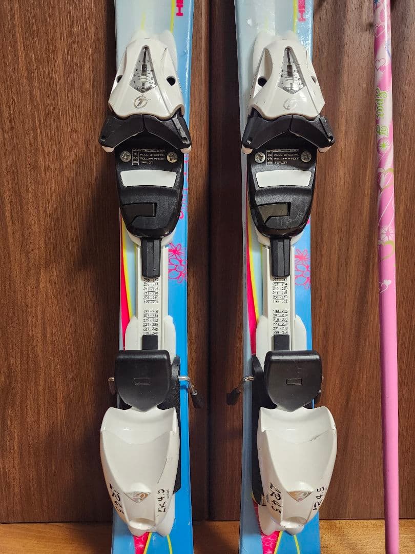 子供スキーセット　スキー板　87cm　 ブーツ　19~20cm　ストック80cm