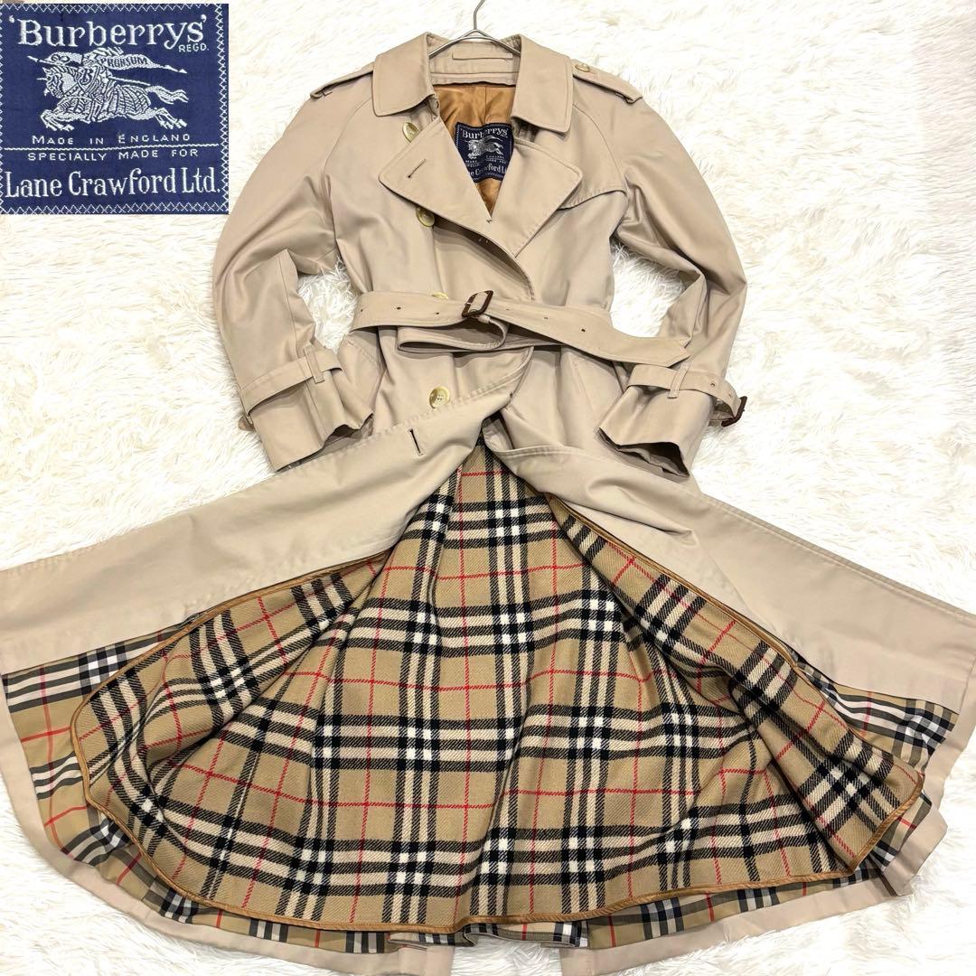 [lulu様]バーバリー　トレンチコート　ライナー付き　ノバチェック