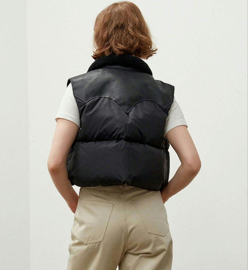 Rockey Mountain ダウンベスト ショート丈 ブラック