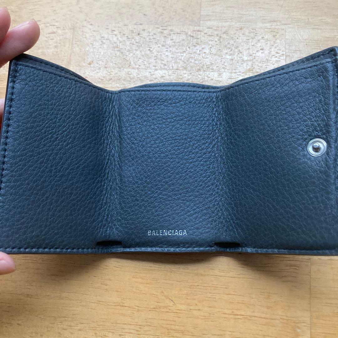 BALENCIAGA 三つ折り財布 黒