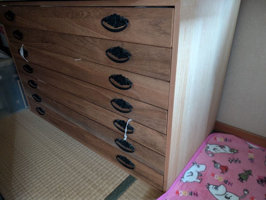 daci0820　桐箪笥 桐たんす 着物たんす 帯たんす アンティーク