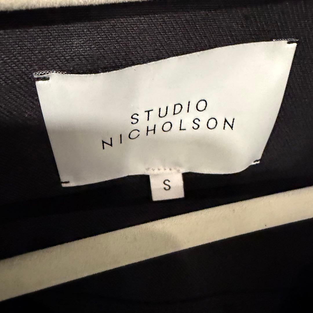 出*S様 スタジオニコルソン PETAR DENIM JACKET IN BLA