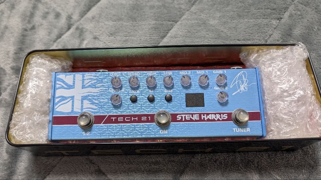 TECH 21 STEVE HARRIS ベースエフェクター