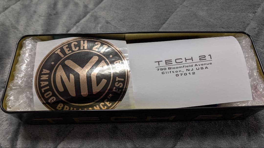 TECH 21 STEVE HARRIS ベースエフェクター