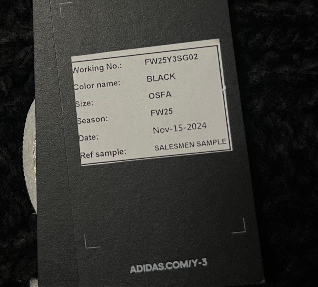 定価44000 新品未使用 Y-3 CHUNKY KNIT SCARF マフラー