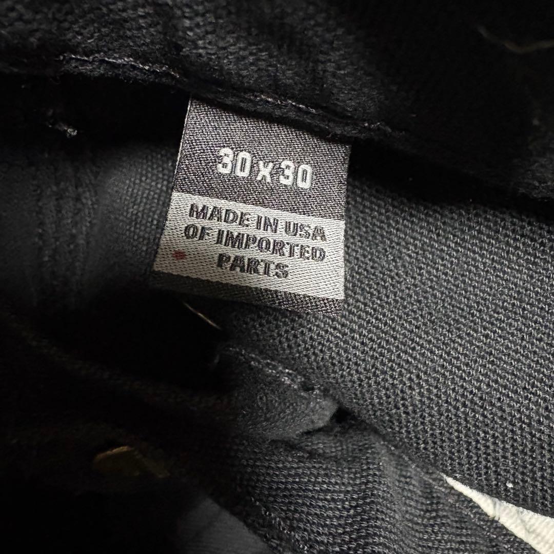 Carhartt カーハート ダブルニー ブラック USA製 W30L30