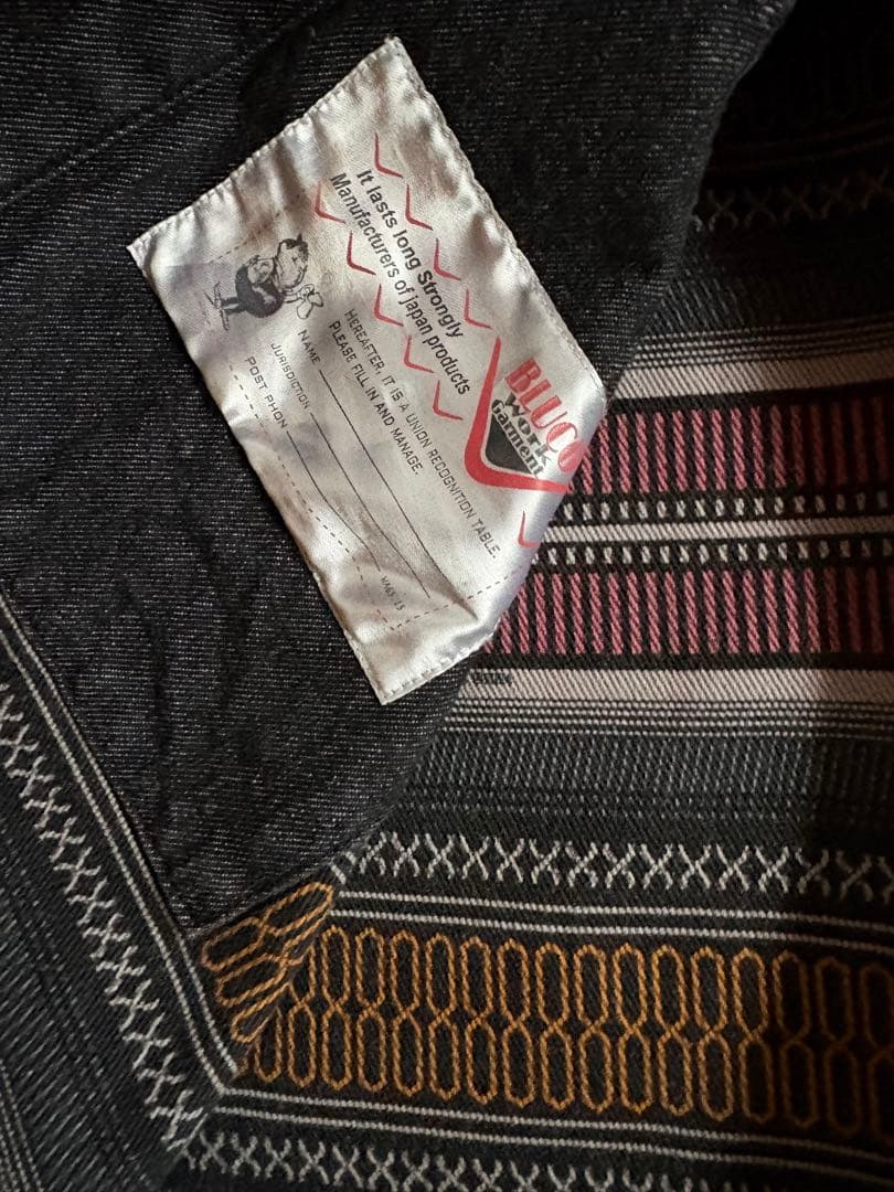 ブルコ BLUCO ライニング カバーオール デニム　サイズL