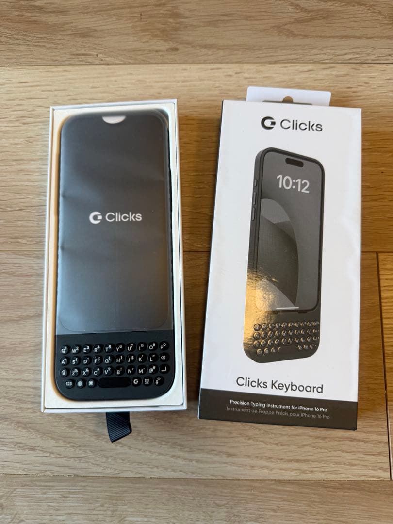 Clicks Keyboard iPhone16 Pro用ケース