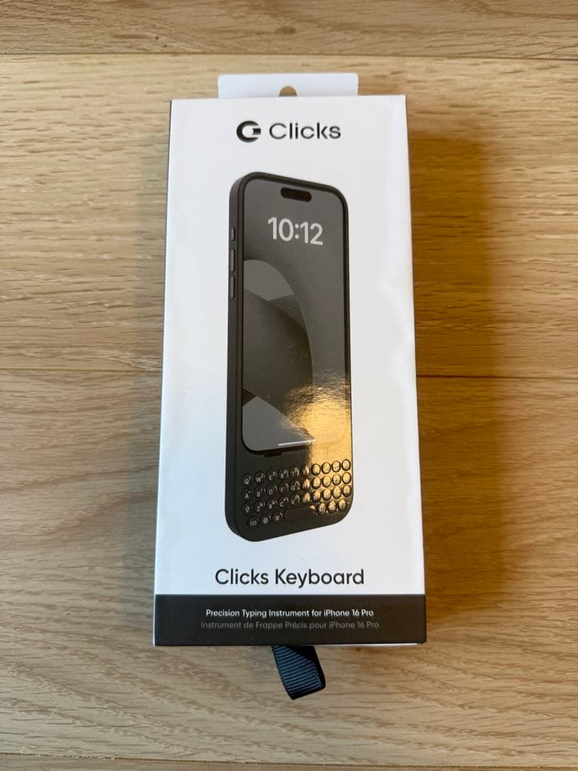 Clicks Keyboard iPhone16 Pro用ケース
