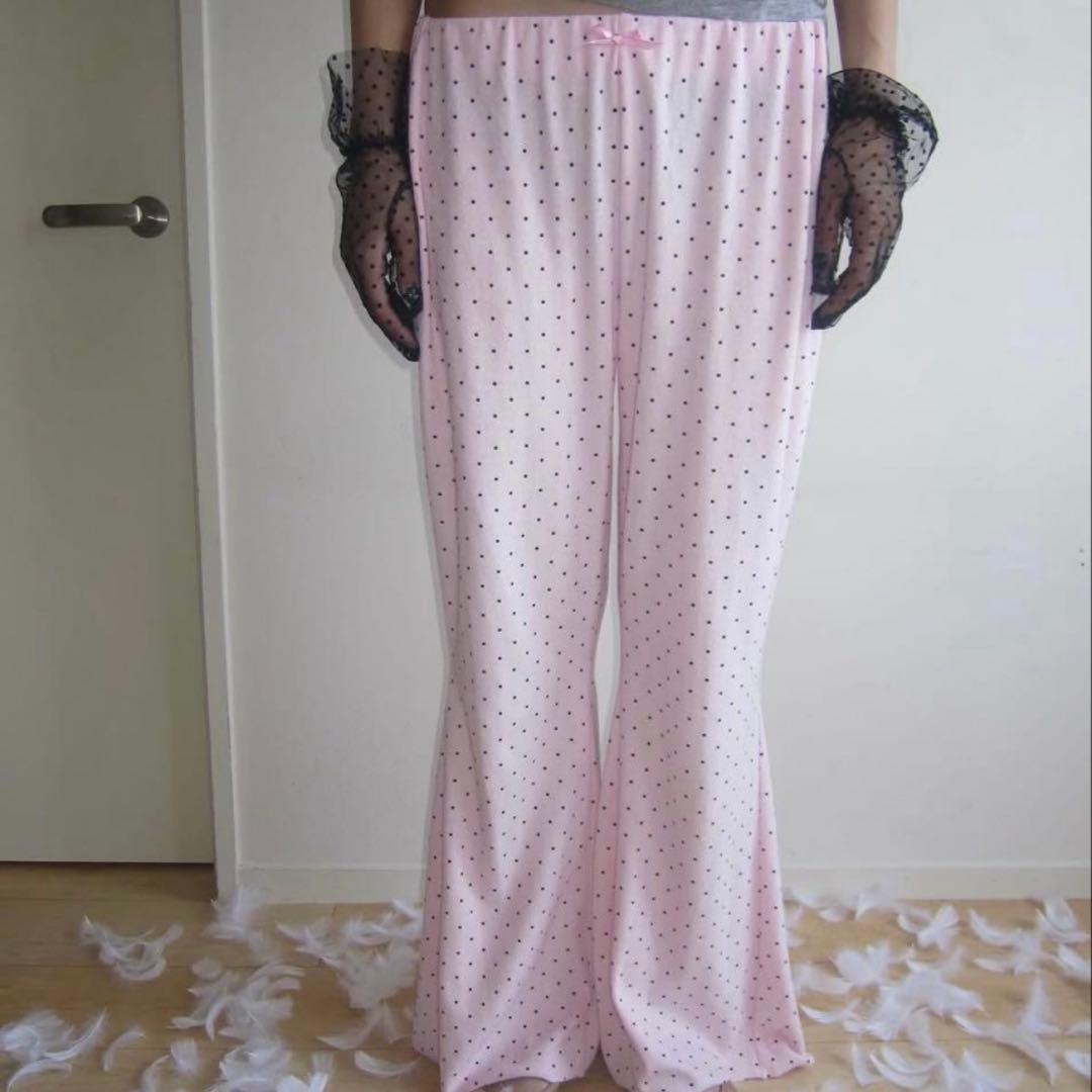 Nk atelier ピンクドットパンツ