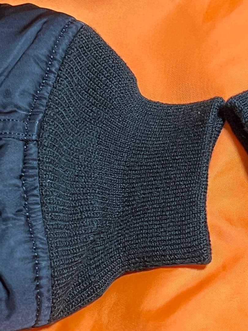 【美品】ALPHA INDUSTRIES MA-1フライトジャケット【Ｌ】黒