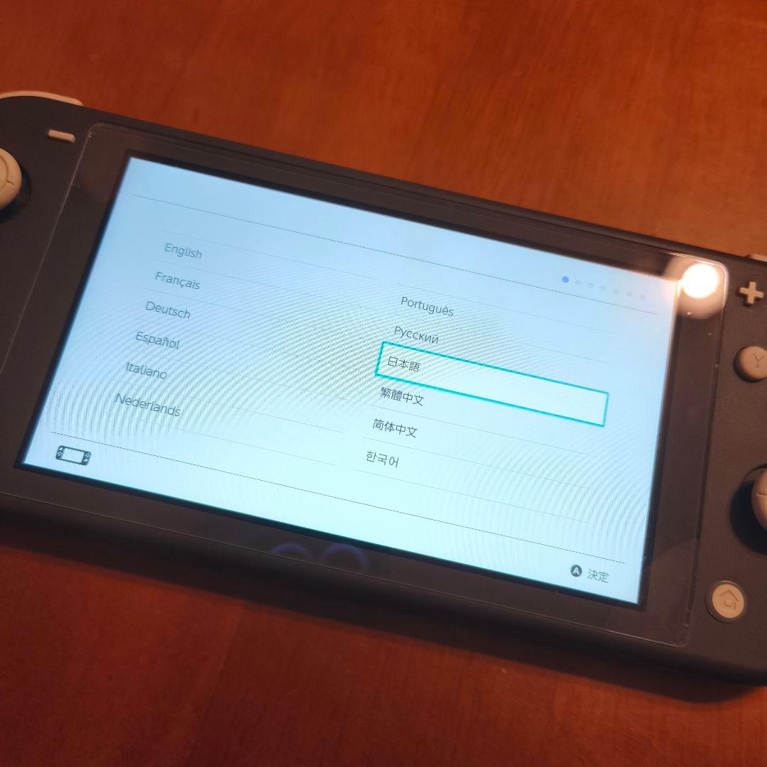 Switch lite グレー 本体