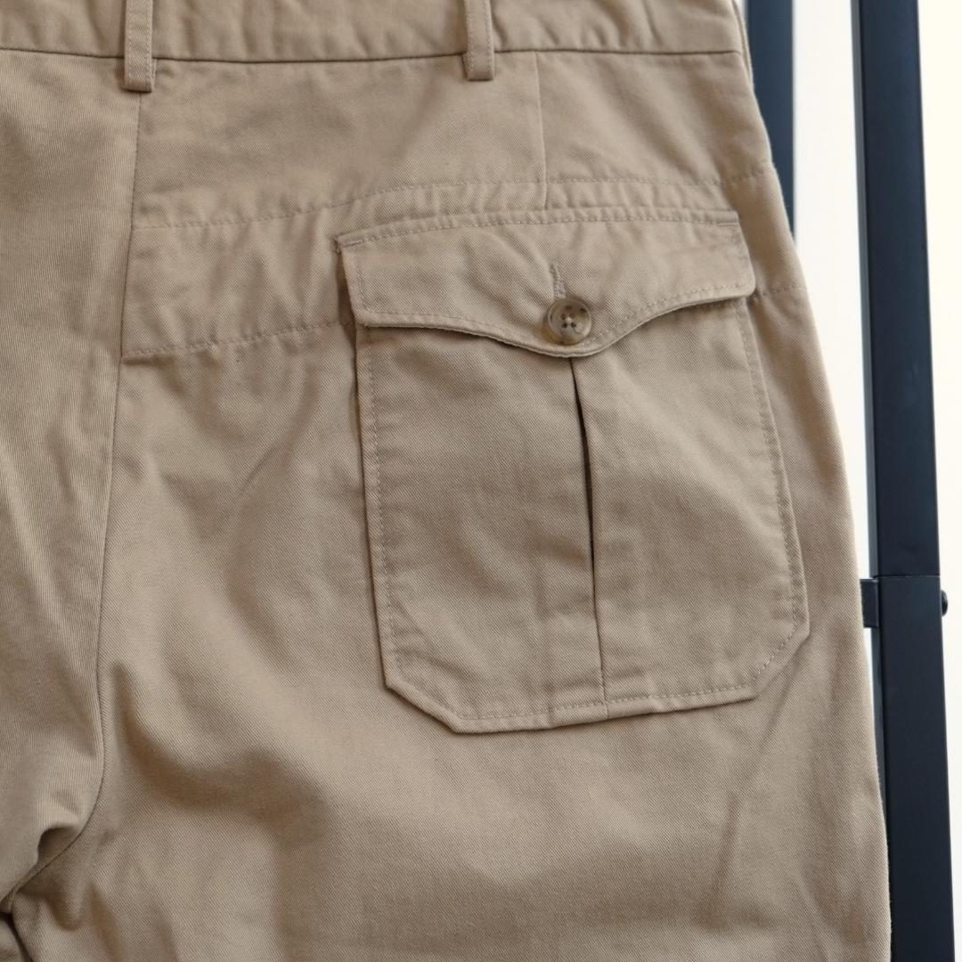 【希少サイズ36】Engineered Garments コットンチノ 裾ダブル