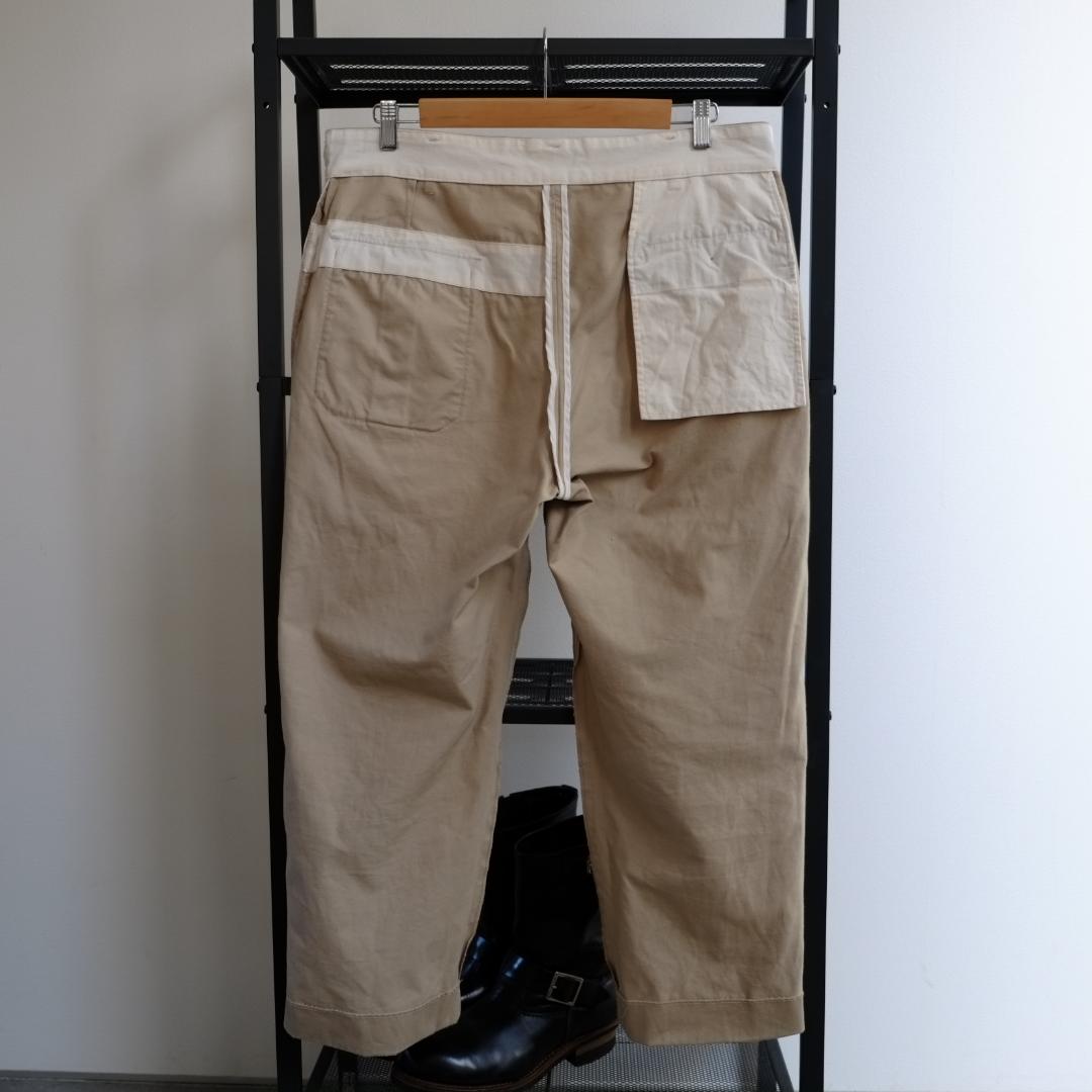 【希少サイズ36】Engineered Garments コットンチノ 裾ダブル