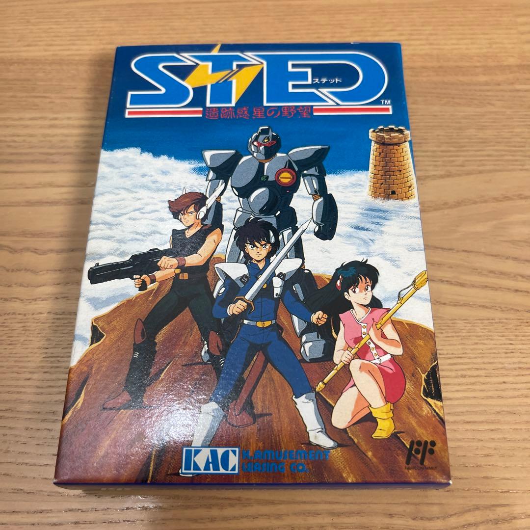 【新品未開封】ファミコン　STED（ステッド）遺跡惑星の野望