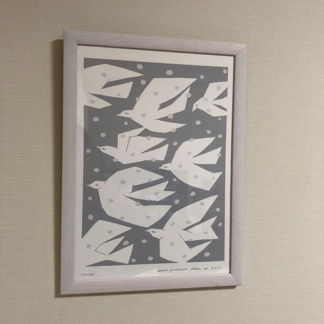 【最終お値下げ】ミナペルホネン　TRIP アートポスター