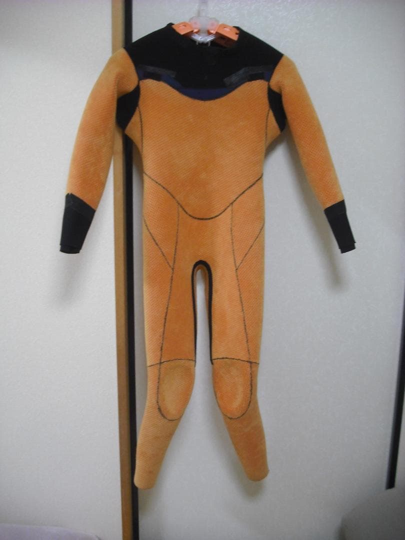 【使用感少なめ】ZERO　5X3セミドライ　ウエットスーツ　M～ML相当