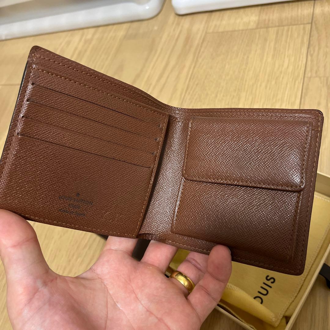 ルイヴィトン ポルトフォイユマルコ M61675 二つ折り財布
