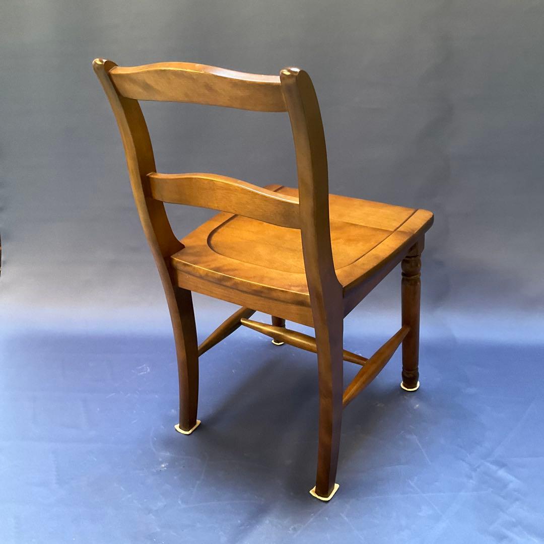 北海道民芸家具　椅子　ダイニングチェア　樺材　【美品】