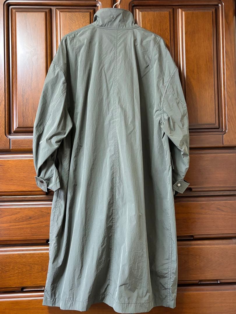 新品❗️framework 撥水ナイロン　スタンドコート カーキ　38