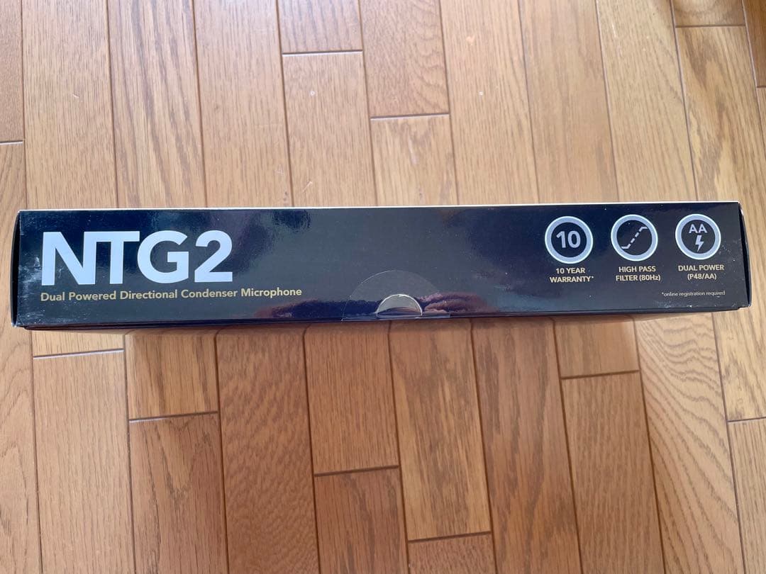 【新品未開封】RØDE NTG2 ダイレクショナルコンデンサーマイク
