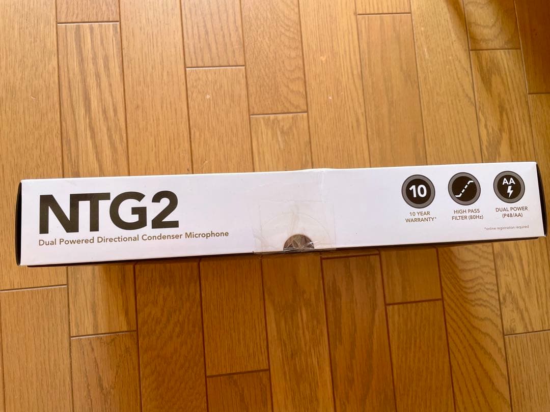 【新品未開封】RØDE NTG2 ダイレクショナルコンデンサーマイク