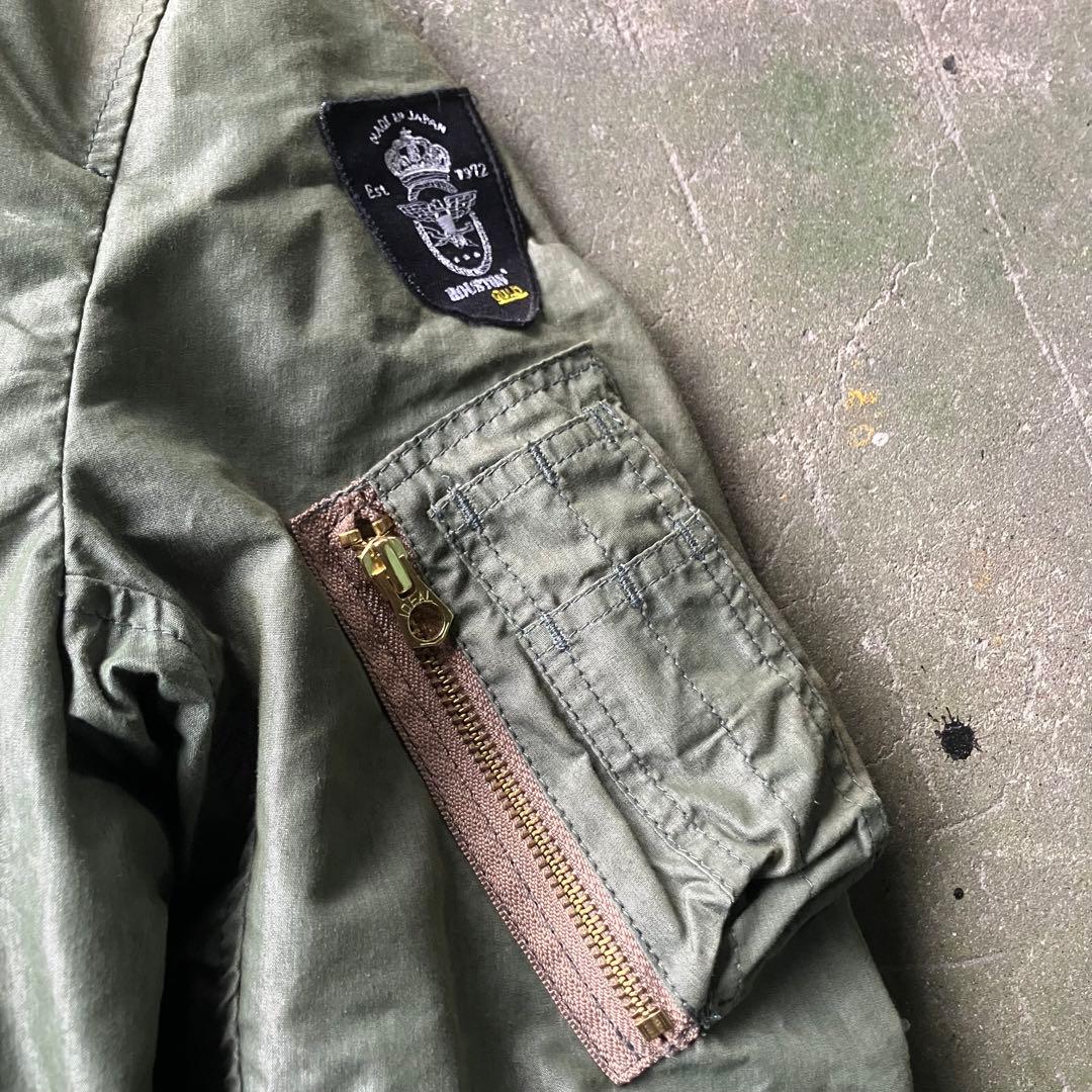 HOUSTON GOLD ヒューストンゴールド HG001X MA-1 日本製