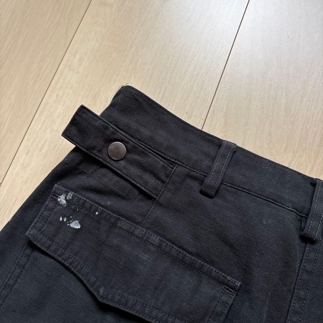 marka マーカ ベイカーパンツ ペイント加工　サイズ1