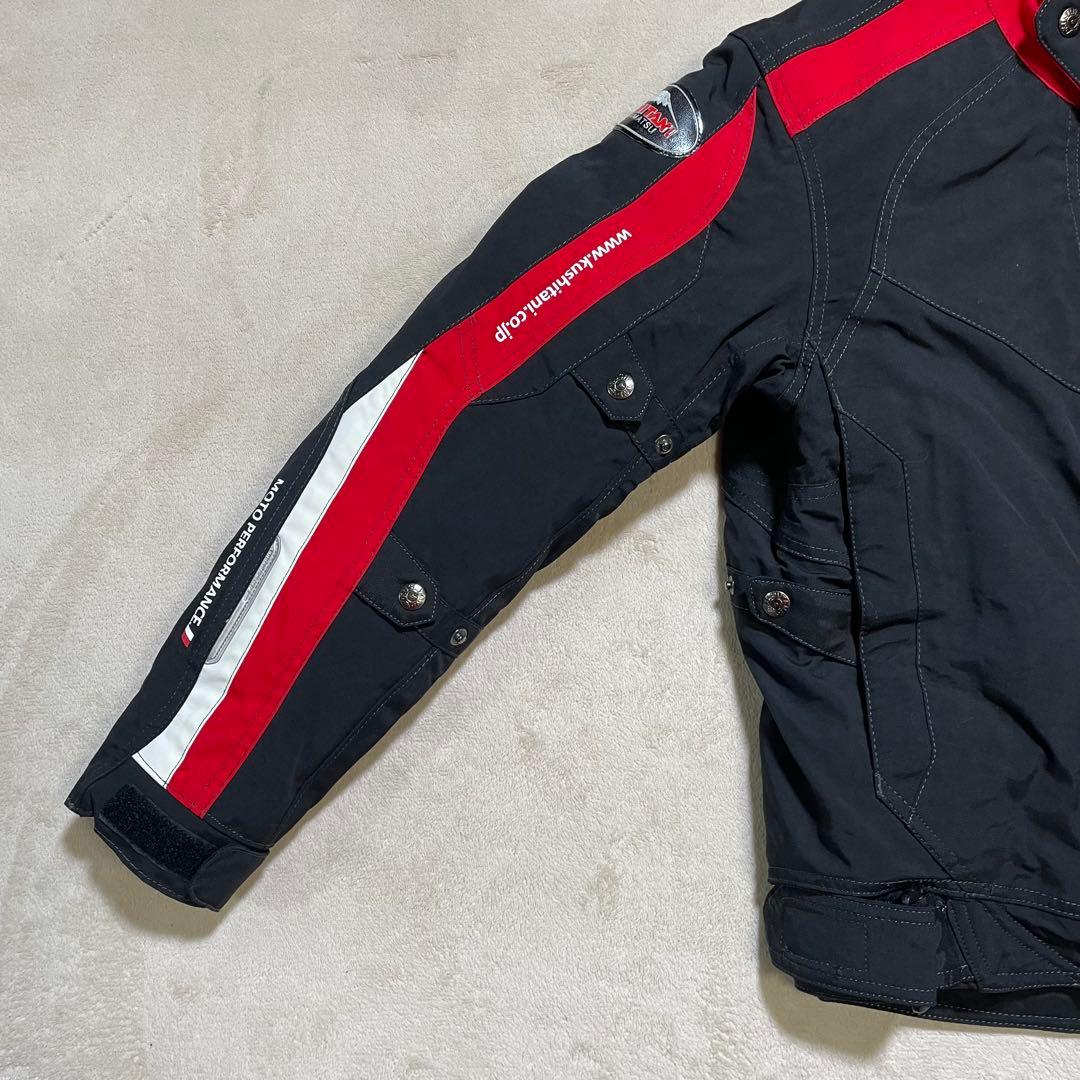 【未使用級】クシタニK-2616 パドックジャケット 黒　赤　M