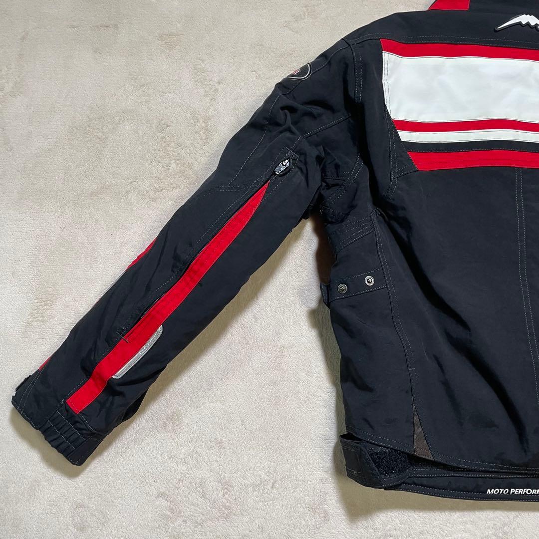 【未使用級】クシタニK-2616 パドックジャケット 黒　赤　M