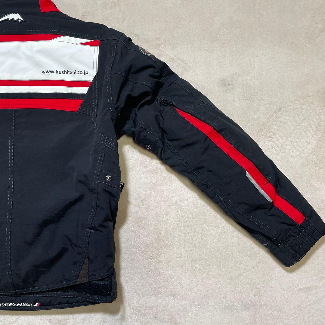 【未使用級】クシタニK-2616 パドックジャケット 黒　赤　M